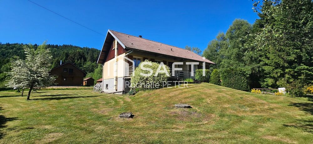 À deux pas de Gérardmer, maison familiale sur grand terrain avec fort potentiel