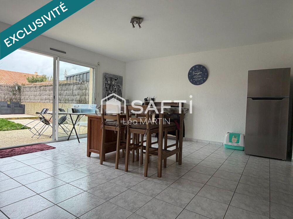 Vente Maison Pavillon plain pied - 75m2 - 2 chambres - garage Sevremoine