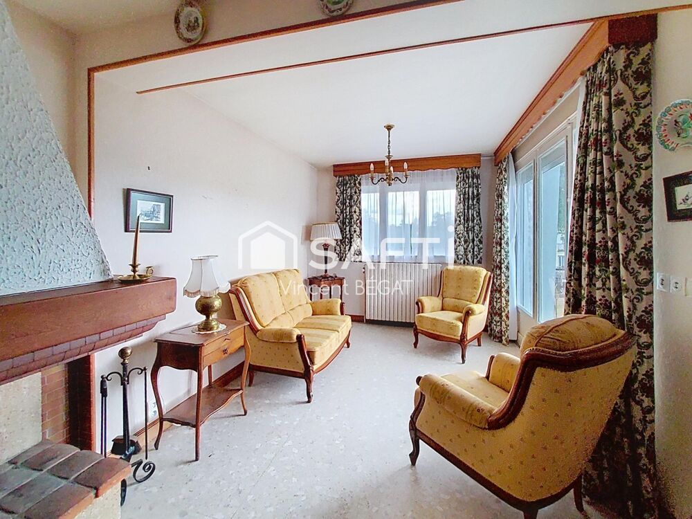 Pavillon familial traditionnel 5 chambres. jardin