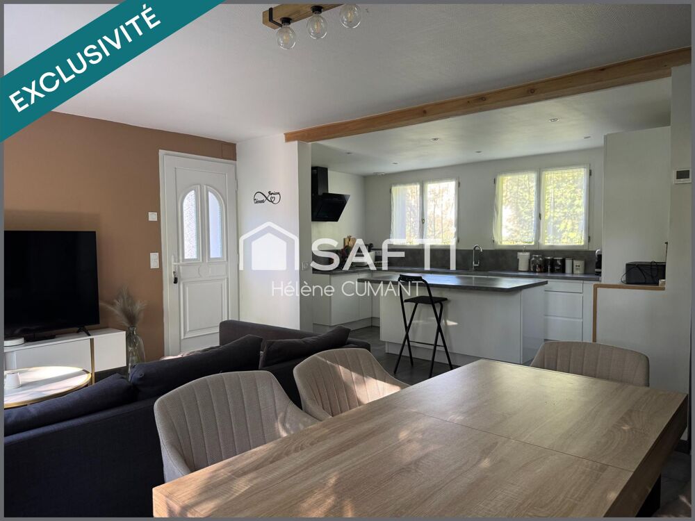 Vente Maison Maison de plain-pied rénovée avec jardin arboré, proche du centre-ville. Lisieux