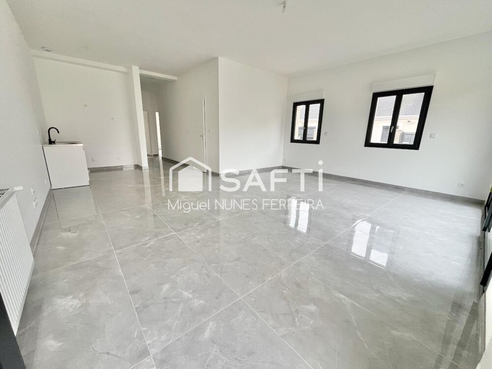 Maison 2 chambres + bureau et places de parking