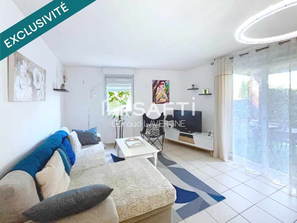 Vente Appartement T3 en rez-de-jardin au coeur de Castelginest Castelginest