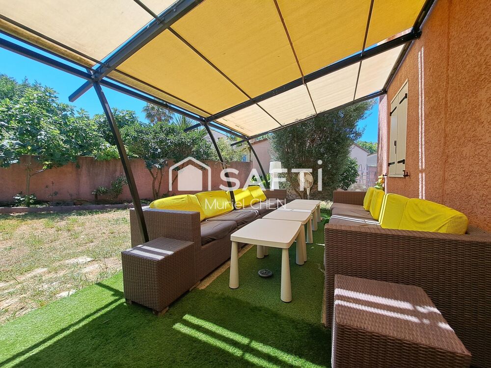 Vente Maison MARSILLARGUES villa 3 chambres, garage, jardin Marsillargues