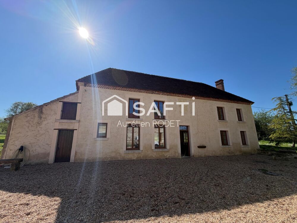 Vente Maison Ancien Moulin, sur propriété avec étangs et bois. Meunet-sur-vatan