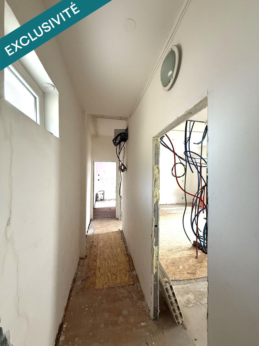 Appartement 2 pièces de 46,50m² à rénover