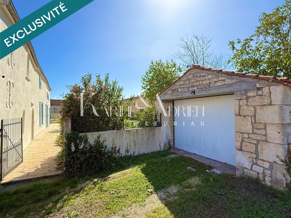 Vente Maison MAISON  EN PIERRE 4 CHAMBRES, JARDIN CLOS, DÉPENDANCE ET DEUX GARAGES Rives d autise