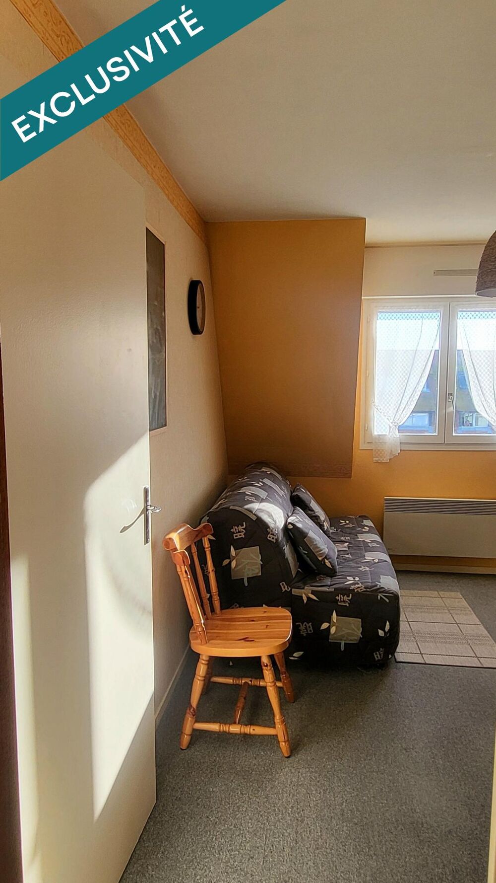 Vente Appartement 24m² - 1 ch - Plage 3' à pied- étg 4 - ascenseur Villers-sur-mer