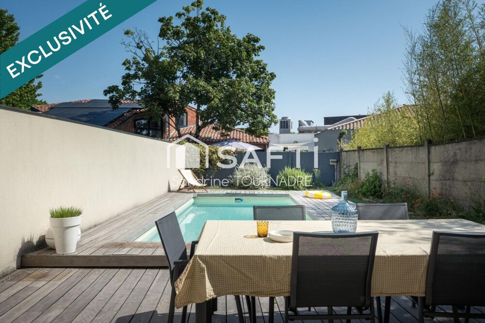 Vente Maison BORDEAUX-CAUDERAN : Maison 4 chs, jardin, piscine, garage Bordeaux
