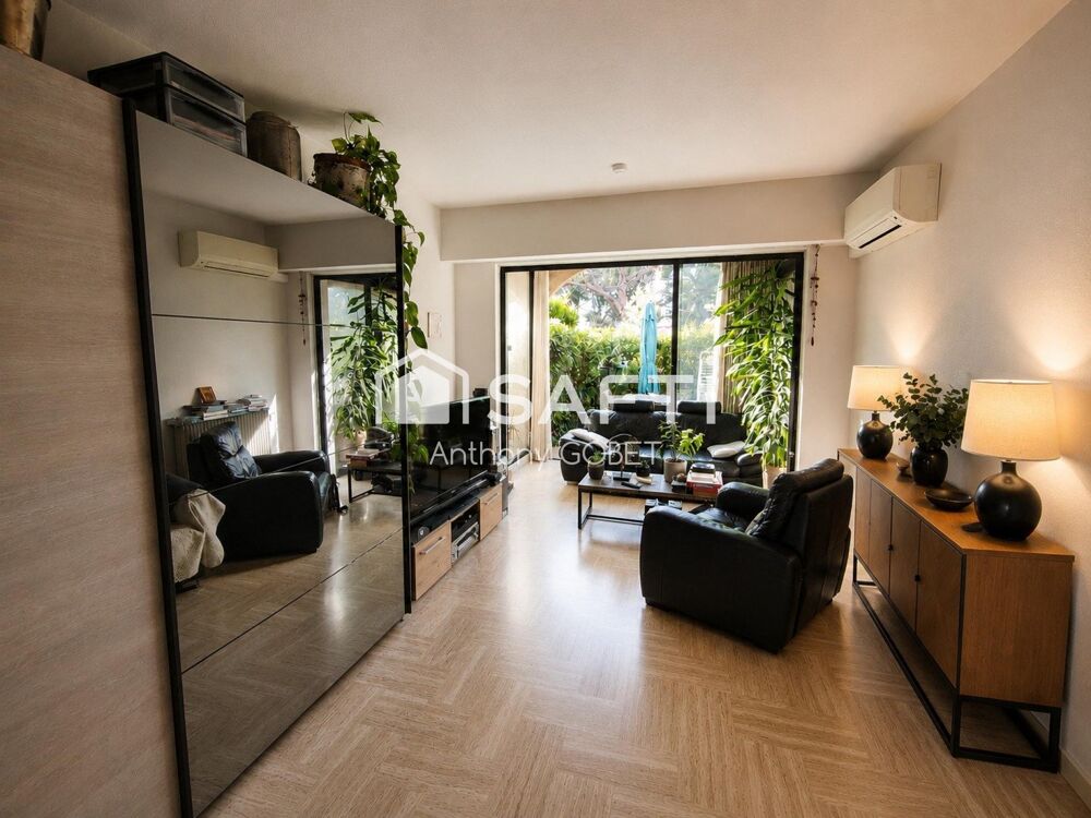 Vente Appartement appartement plage immédiate RDC jardin loggia Villeneuve-loubet