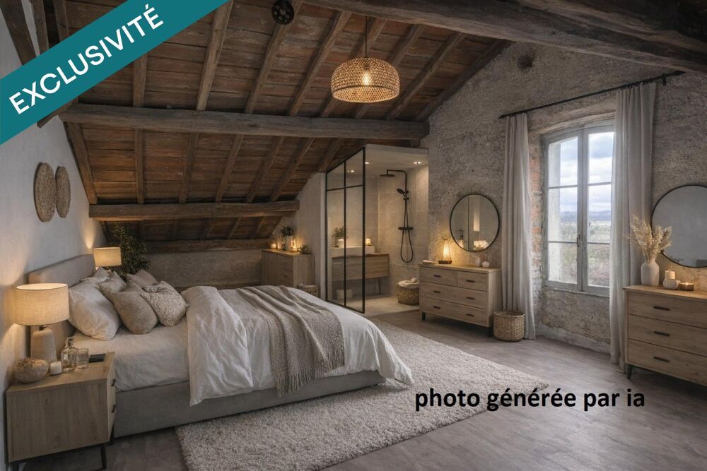 Appartement en duplex dans une petite copropriété avec parking
