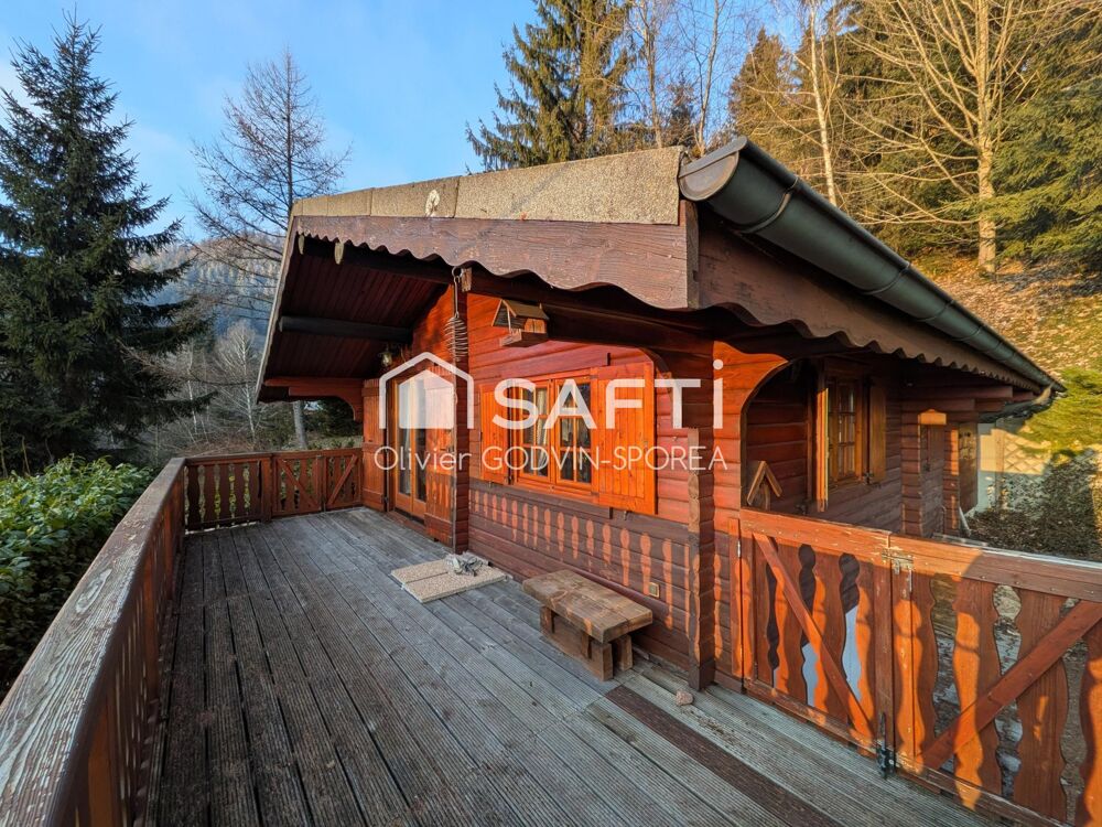 Vente Maison Chalet accroché à la montagne avec terrasse plein ouest Le biot