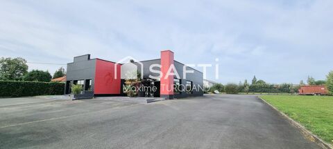 B&acirc;timent commercial 270m&sup2;, 2651 m&sup2; de terrain. 150000 79310 Mazieres-en-gatine
