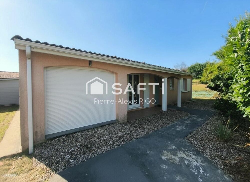 Villa plain-pied 93m², 4 ch, accessible PMR