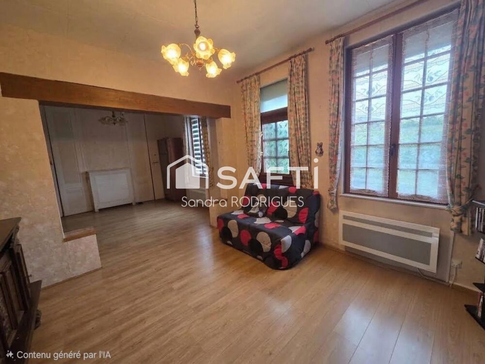 Vente Maison Maison Individuelle à la campagne  à rénover  avec jardin et à 2 min de la voie rapide Saint- Quentin /Chauny Liez