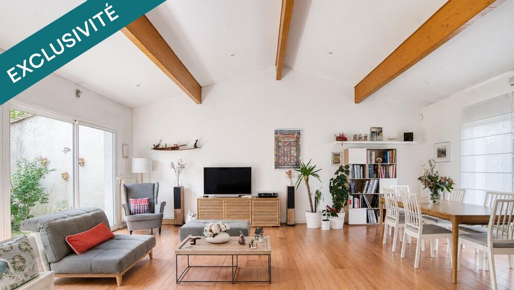 Vente Maison BORDEAUX CAUDERAN PRIMROSE, Exceptionnel : Maison 170 m², parcelle 618 m², 4ch, garage Bordeaux