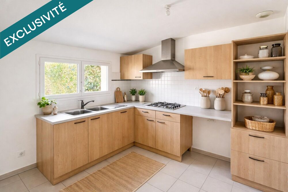 Maison 57m² avec jardin privatif et terrasse.