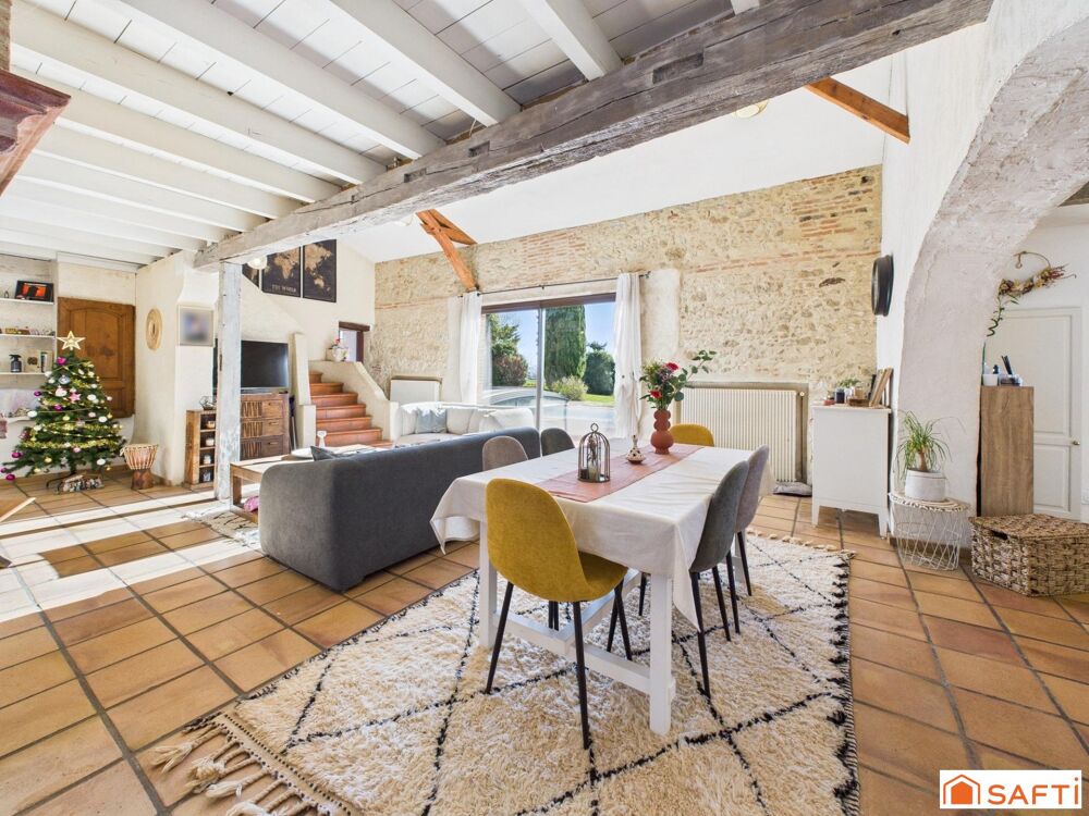 Vente Maison Magnifique Corps de Ferme Rénové Vue Pyrénées!!! Saint-sulpice-sur-leze