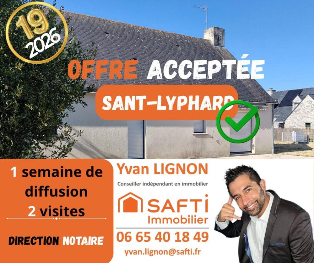Plain-pied avec jardin clos et garage