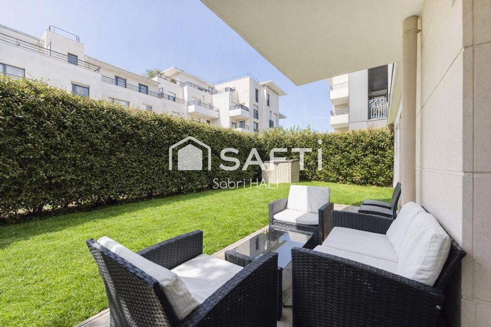 Vente Appartement Appartement 3 pièces de 64m², immeuble récent de standing avec jardin et terrasse de 52m², exposé Sud-Ouest Colombes