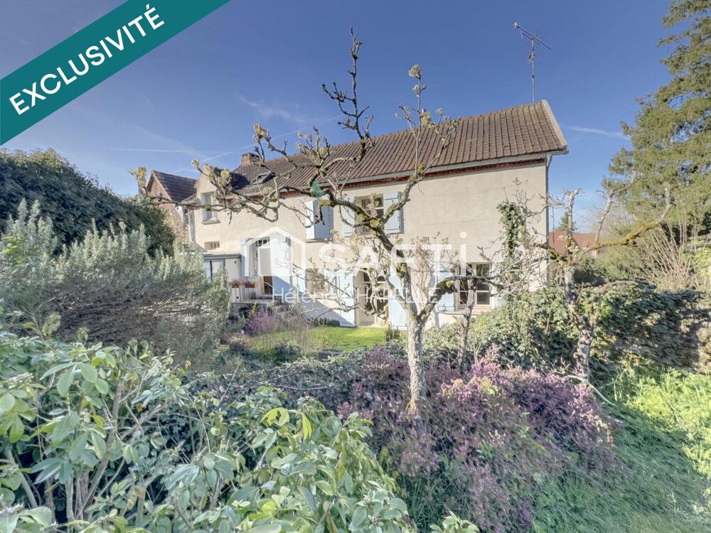 Maison ancienne 1870- 160m2 - 4 chambres - jardin 1990m2 - proche bornel