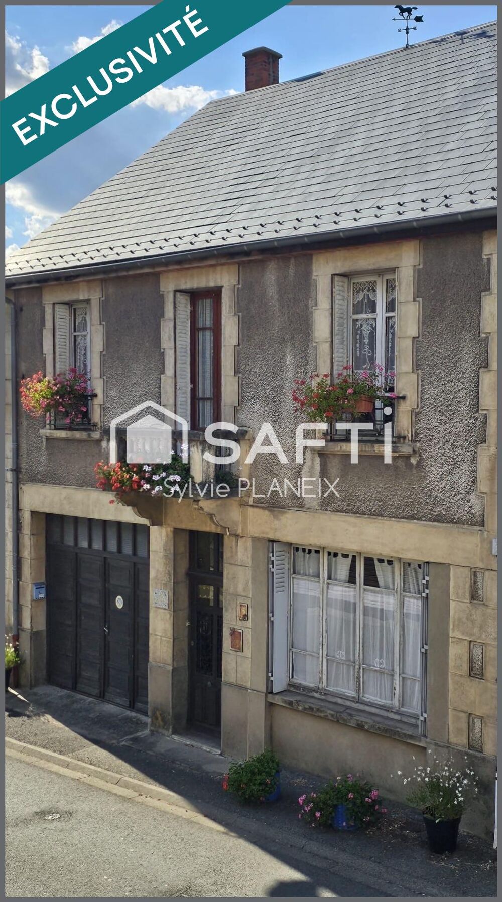 Vente Maison Maison familiale de caractère, 149 m2 habitables sur 1275 m2 de terrain. Giat
