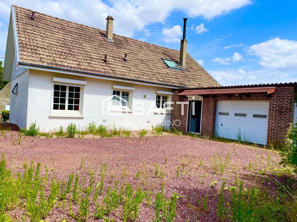 Vente Maison ? Maison familiale avec jardin arboré, garage et potentiel 4 chambres à 15 min de Saint-Valery-sur-Somme ! Franleu
