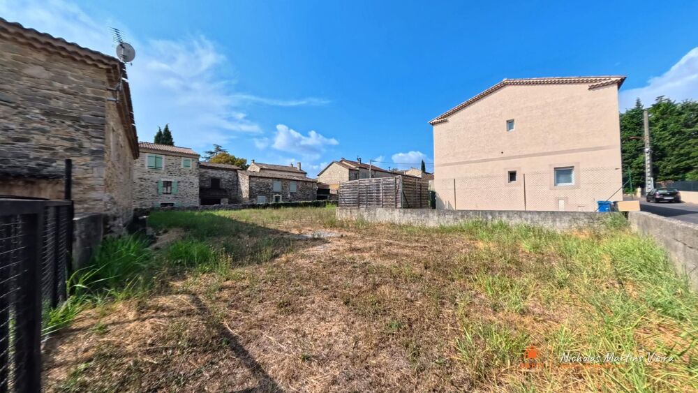 Vente Terrain Terrain à bâtir 828 m² - cœur du village de Brignon (30) - constructible & piscinable Brignon