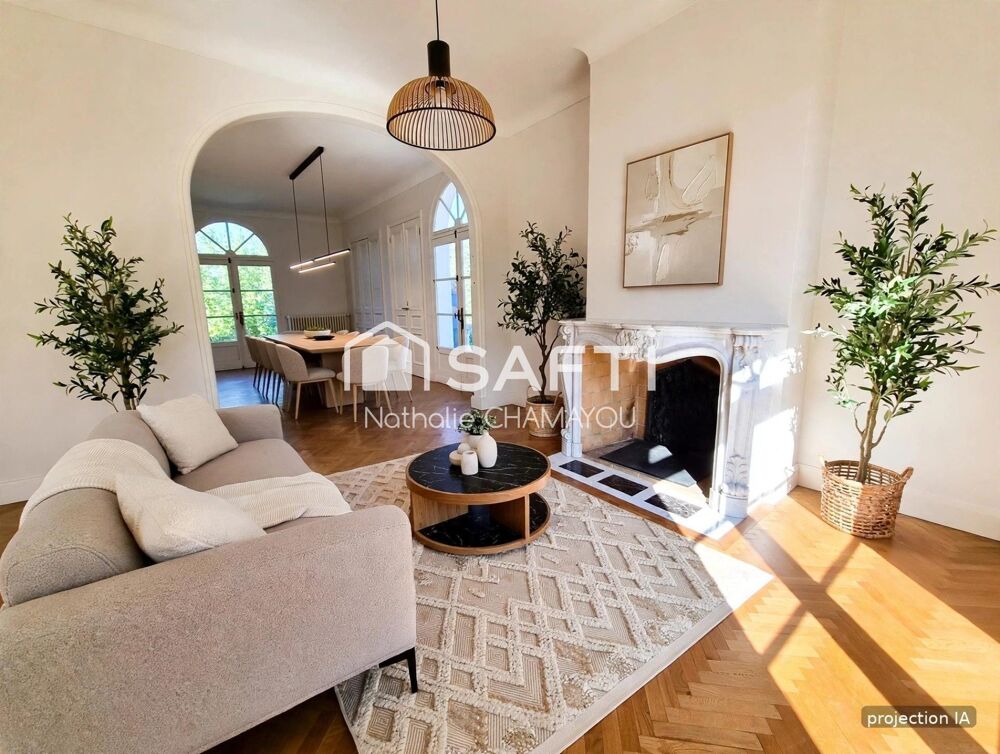 Vente Maison Demeure bourgeoise Grands volumes Cadre verdoyant Eysines