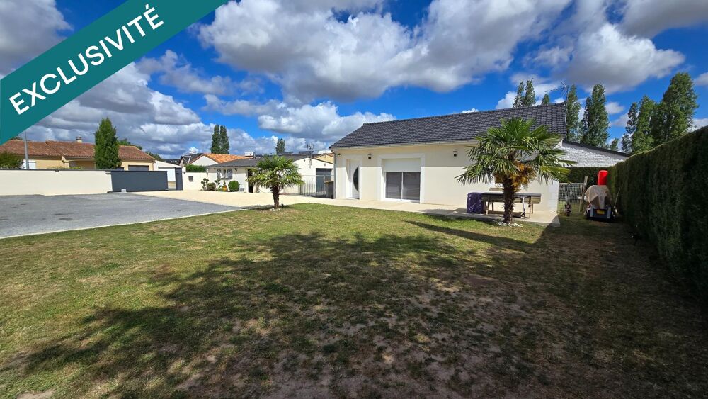 Vente Maison terrain clos Montmorillon