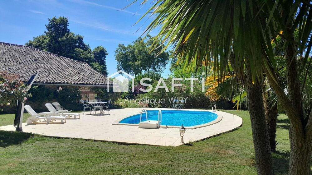 Description de cette maison de 278 m² avec piscine et terrain de plus de 7000 m²