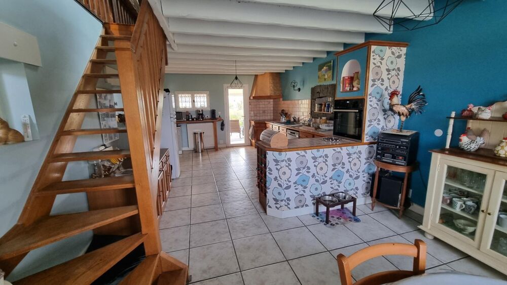 Maison Longère 235 m² Abrest rive gauche 5 mn de Vichy avec vie de plain pied