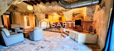   MAISON TROGLODYTIQUE AVEC VUE SUR LOIRE !!! Maison - 4 pice(s) - 120 m