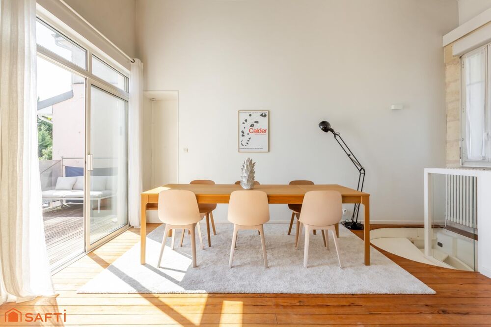 Vente Maison Charme des années 30 à deux pas du Parc Bordelais. Le bouscat