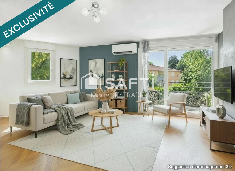 Vente Appartement T2 rénové avec balcon - parking et climatisation ! Blagnac