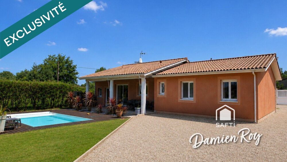 Moulis-en-médoc  Maison familiale 5 pièces de 131 m² avec piscine