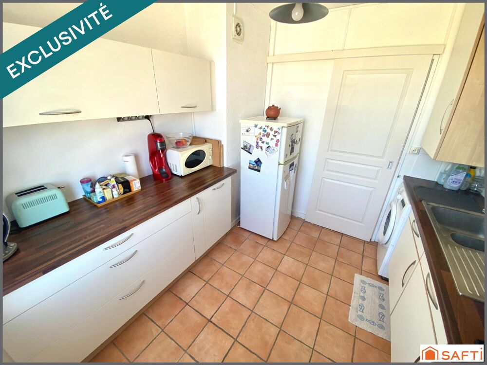 Vente Appartement T3 / 65M2 / TRAVERSANT ET LUMINEUX / DERNIER ETAGE / BALCON / CAVE / 800m DU CENTRE DE MERIGNAC Merignac