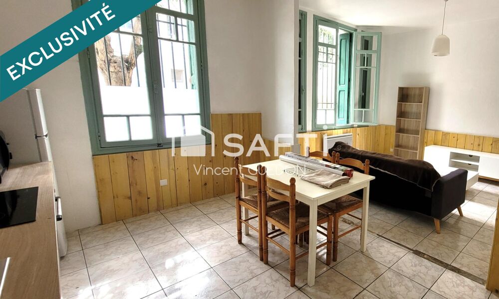 Vente Appartement F3 loué meublé sans charge Perpignan