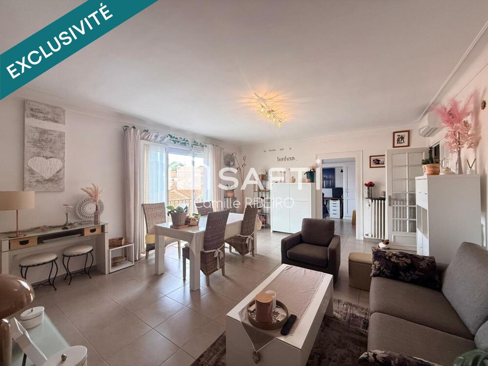 Vente Appartement PERPIGNAN, APPARETEMENT T4,BALCON ET CAVE Perpignan