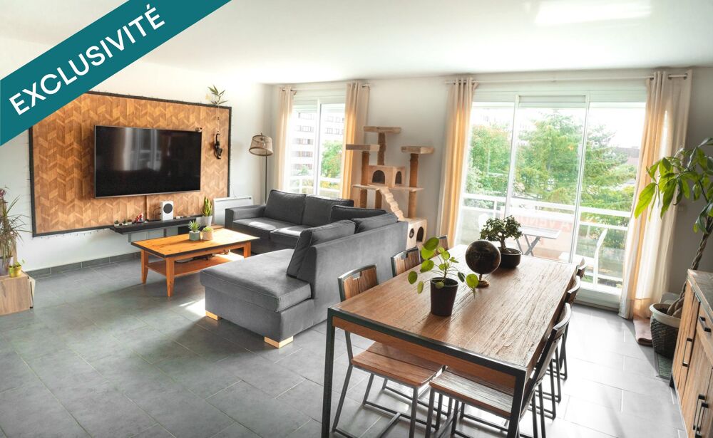 Vente Appartement Appartement de 92 m² Dernier étage, Centre-ville Longjumeau