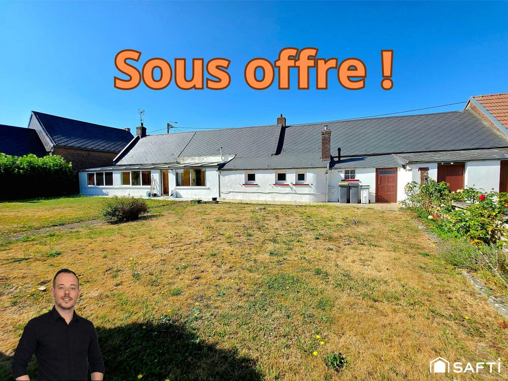 Vente Maison Plain-pied 3 chambres avec grand garage WALINCOURT Walincourt-selvigny