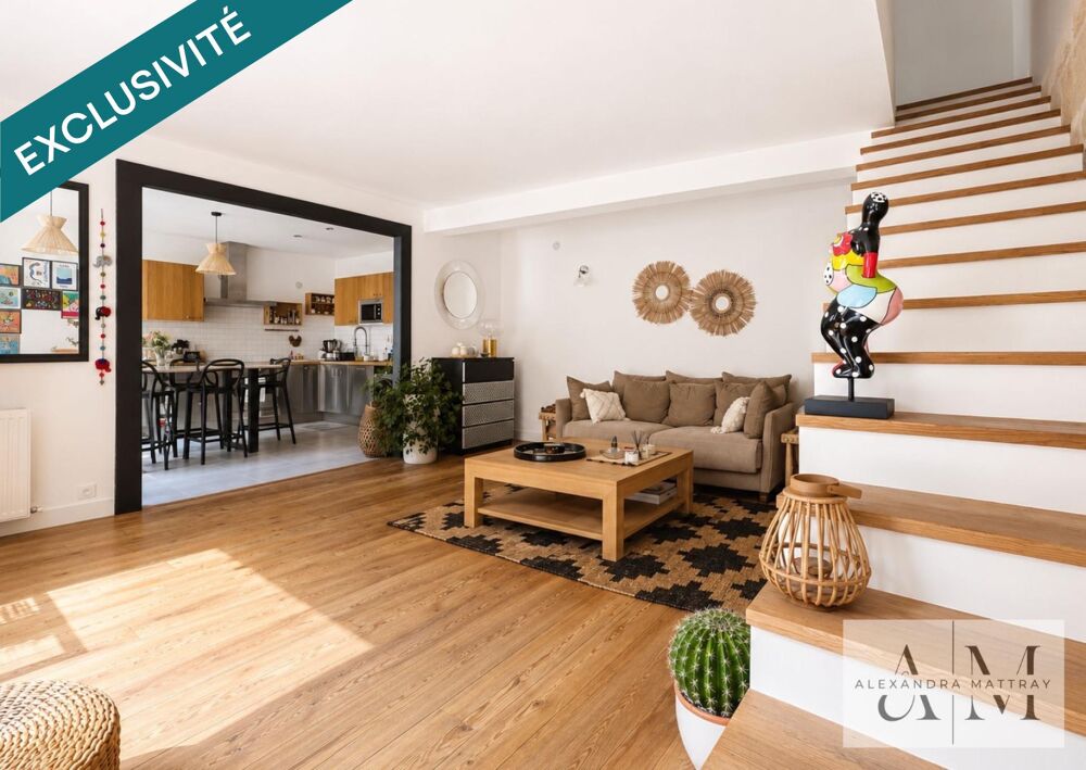 Vente Appartement Croix Blanche – Duplex de caractère de 88 m² avec terrasse de 63 m², au calme absolu. Bordeaux