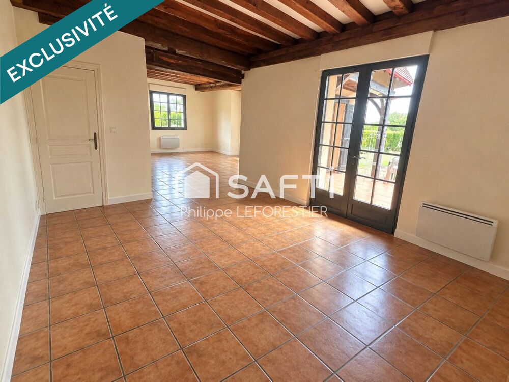 BIEVILLE BEUVILLE. Maison de 130 m² sur sous-sol.