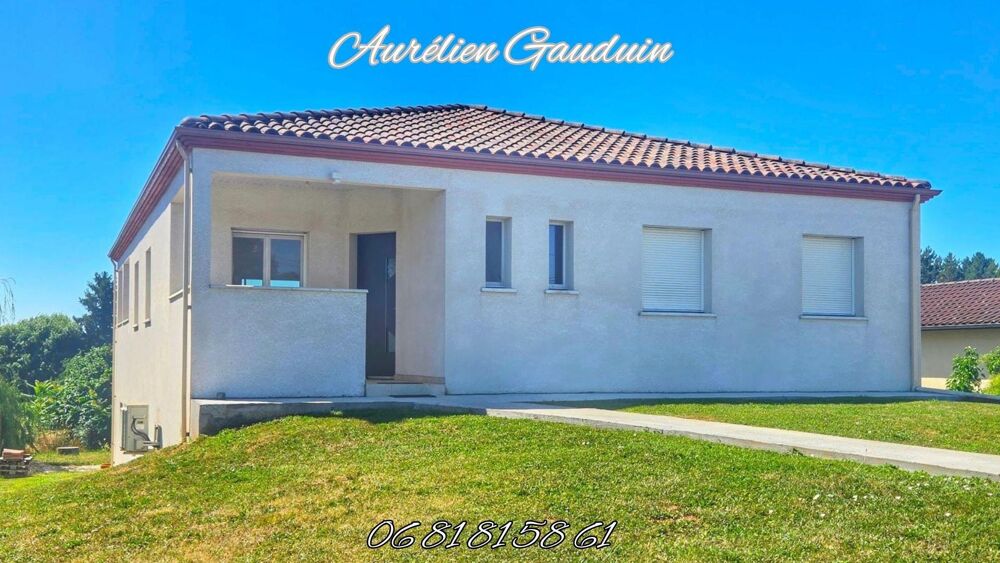 Maison de 2020 - DPE A - 107 m² habitables et jusqu'à 160 m² supplémentaires aménageables