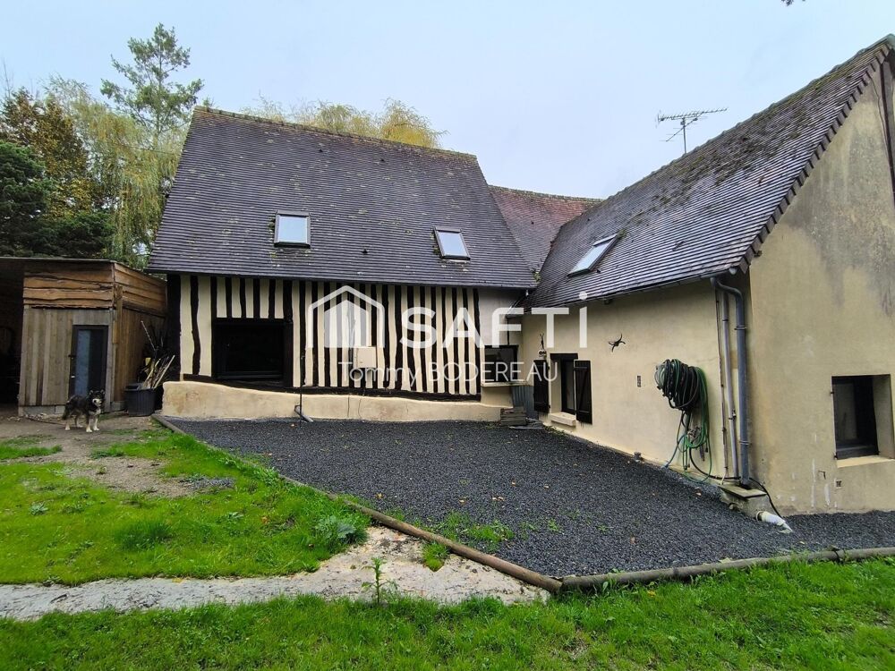 Vente Maison Maison en Colombages 105m² sur une parcelle de 1ha Val-de-vie