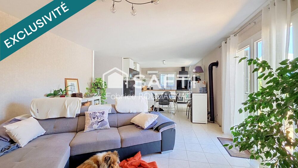 Vente Maison Villa de 104 m² de plain-pied, quatre faces avec trois chambres garage et dépendance Nissan-lez-enserune