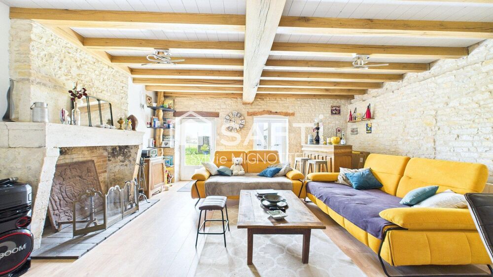 Maison pierre rénovée à mi chemin entre Surgères et Ferrières