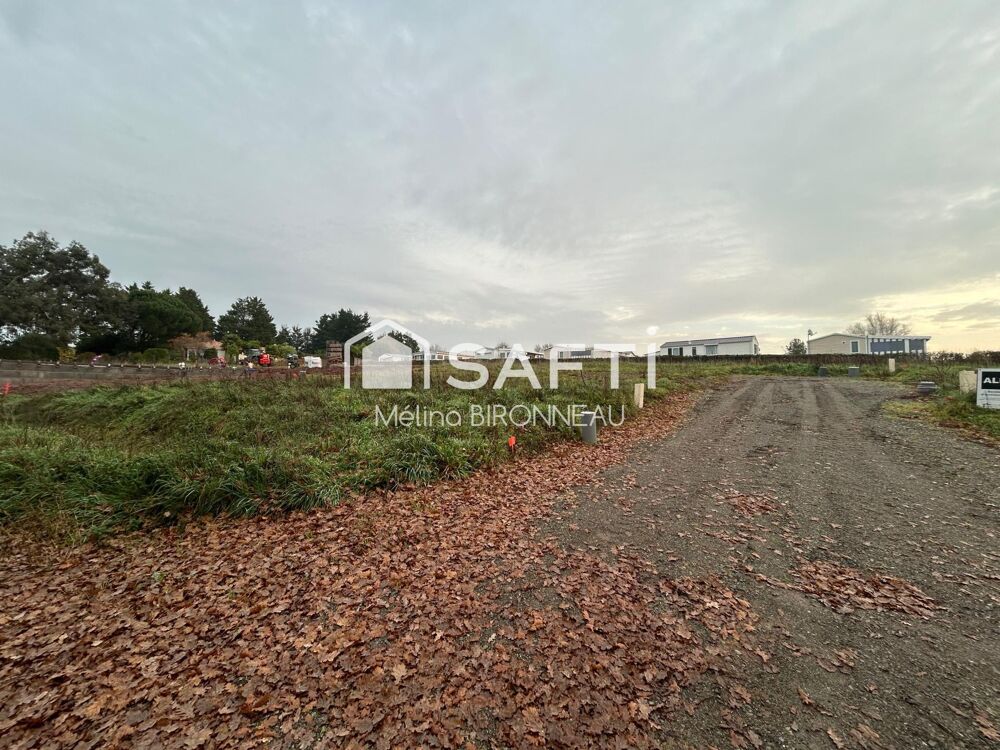 Vente Terrain Lot 2 du lotissement La Vallée verte de 397 m2 Moutiers-les-mauxfaits