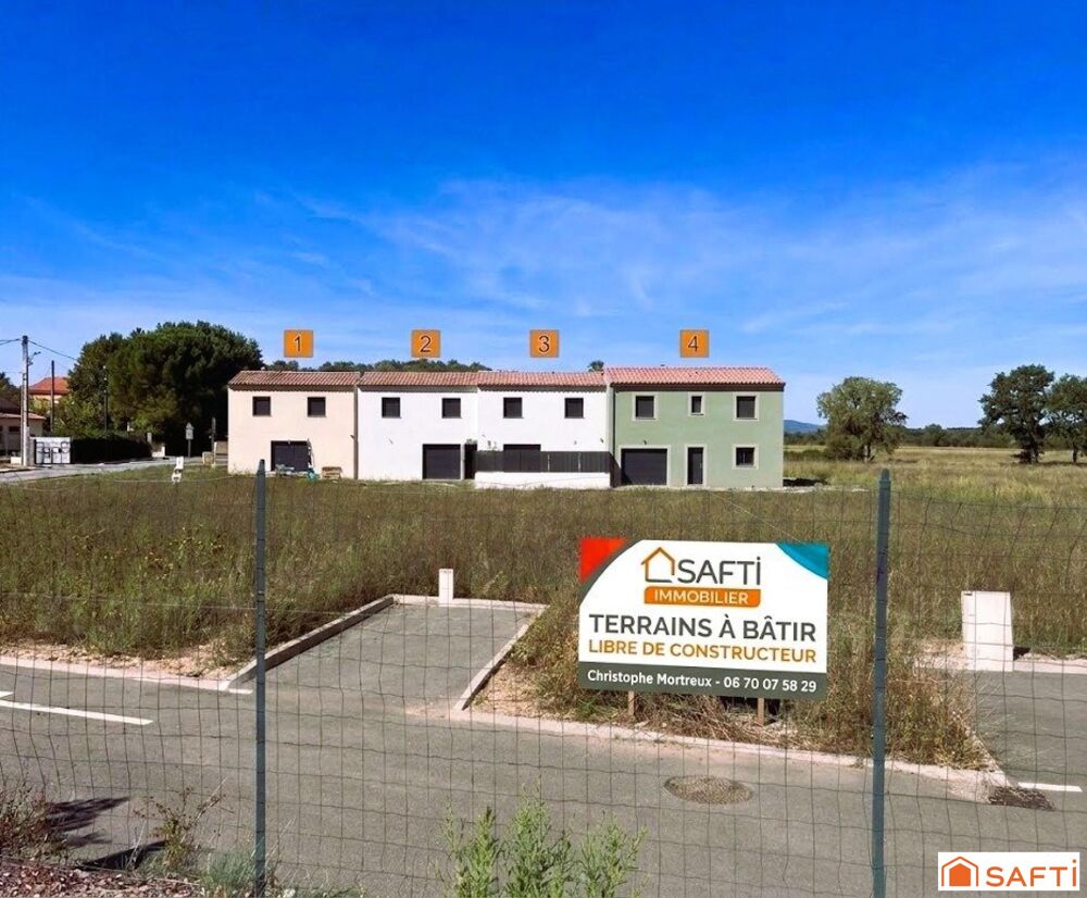 Vente Terrain Terrain à bâtir proche de Brignoles, villas R+1 Brignoles