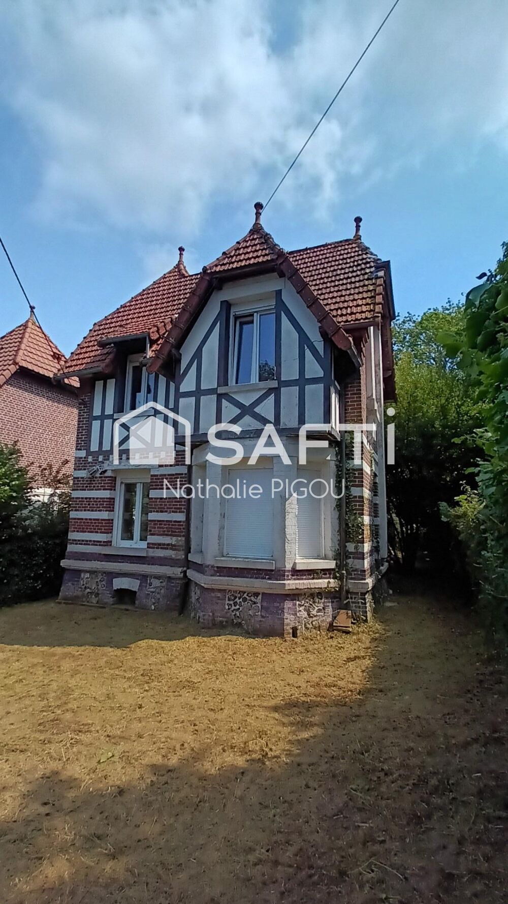 Maison de caractère avec jardin proche mer  À restaurer entièrement