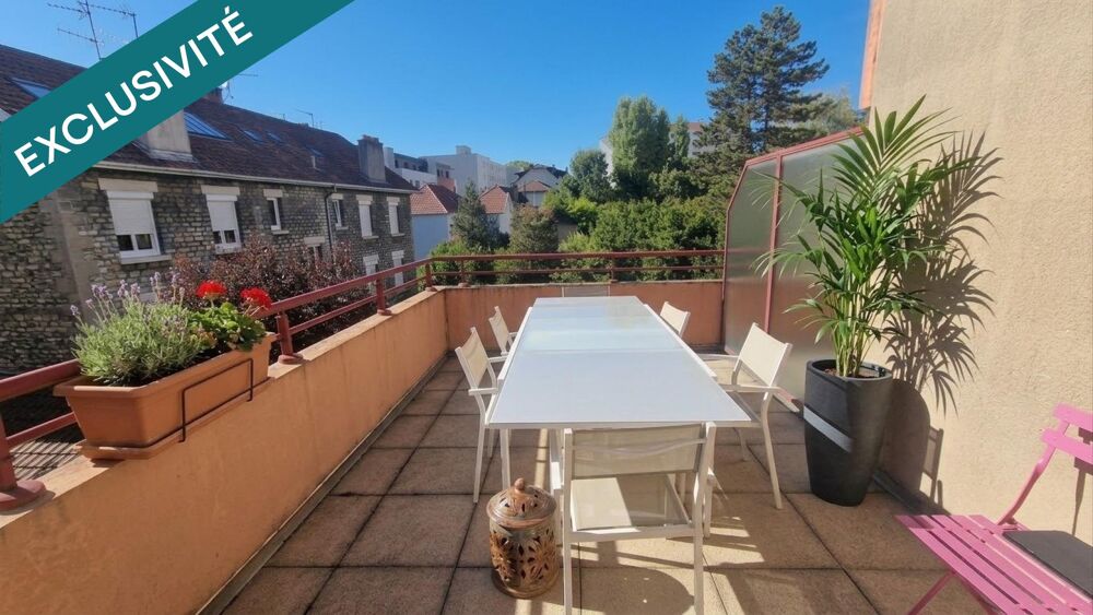 Appartement 4 pièces 81m2 - Garage - Terrasse- Cave - Avenue Fontaine Argent